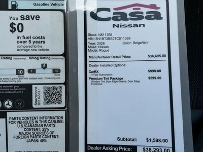 2026 Nissan Rogue Rock Creek