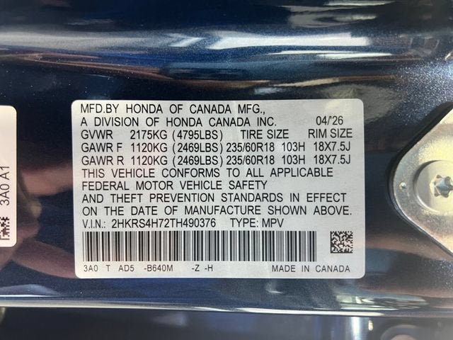 2026 Honda CR-V EX-L