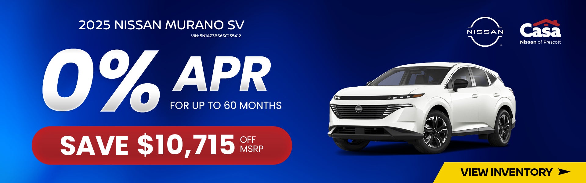 New 2025 Nissan Murano SV