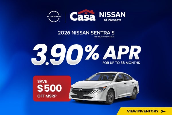 New 2026 Nissan Sentra S