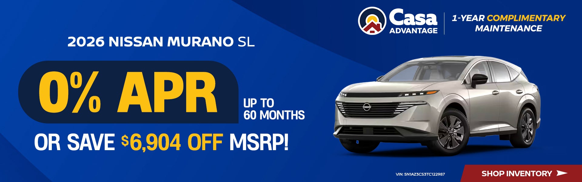 New 2026 Nissan Murano SL