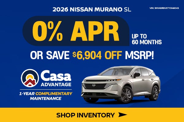 New 2026 Nissan Murano SL