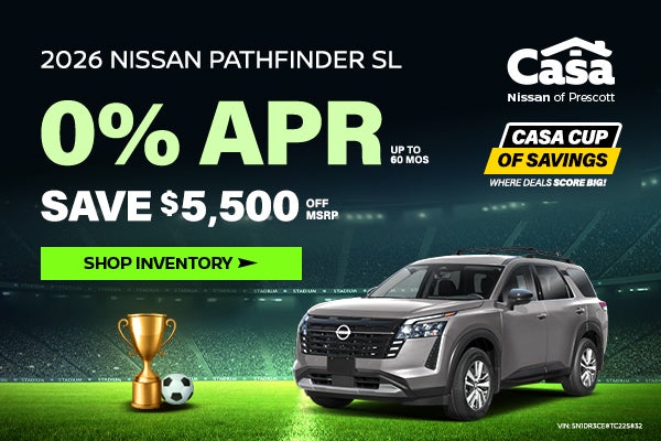 New 2026 Nissan Pathfinder SL