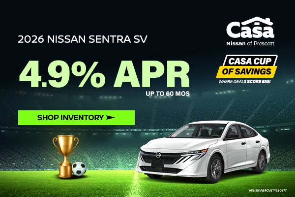 New 2026 Nissan Sentra SV