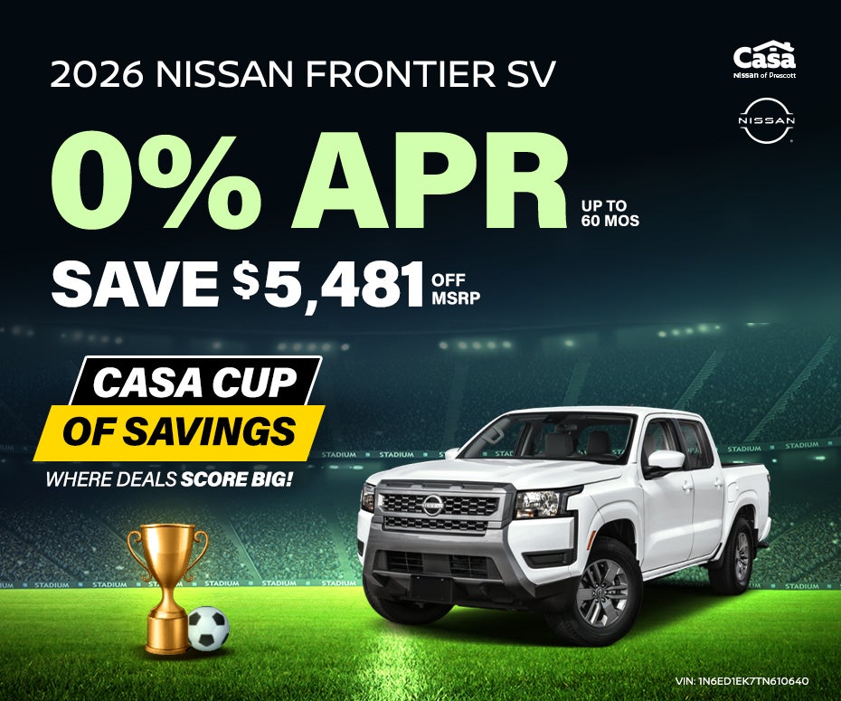 New 2026 Nissan Frontier SV