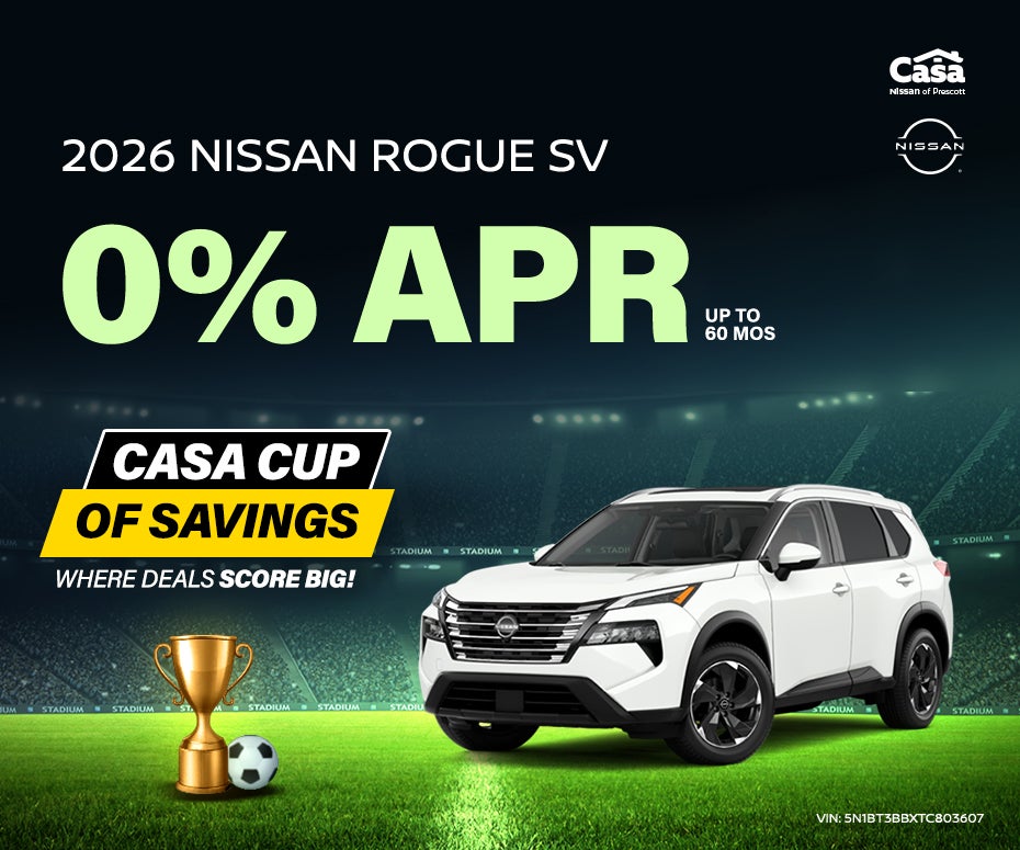 New 2026 Nissan Rogue SV
