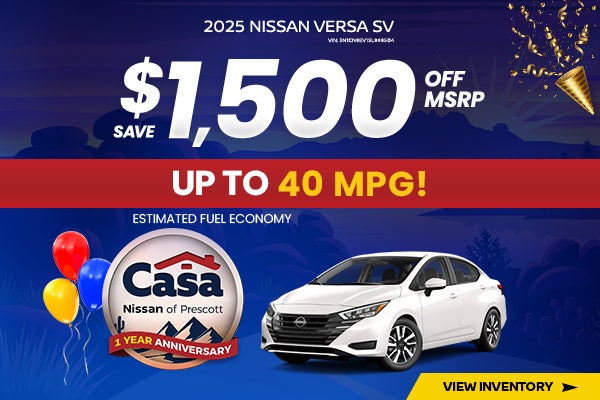 2025 Nissan Versa SV