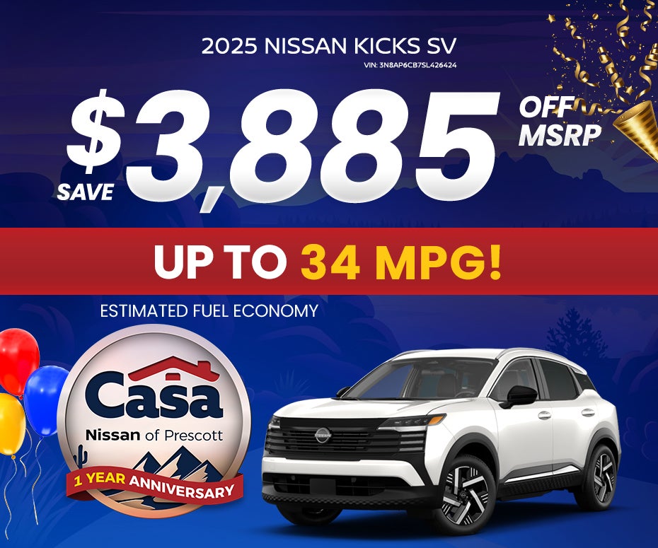 2025 Nissan Kicks SV
