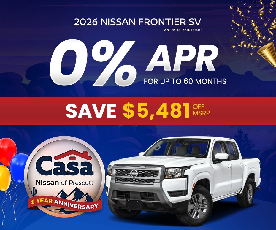 2026 Nissan Frontier SV