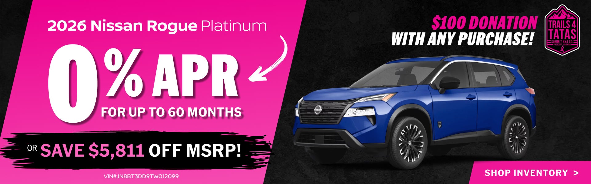 2026 Nissan Rogue Platinum