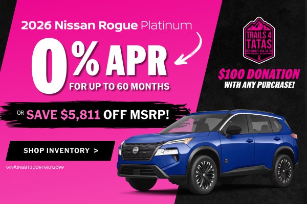 2026 Nissan Rogue Platinum