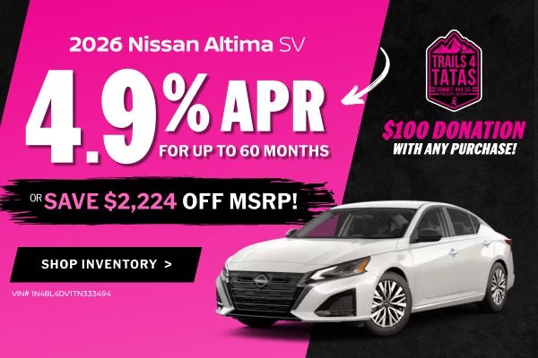 2026 Nissan Altima SV