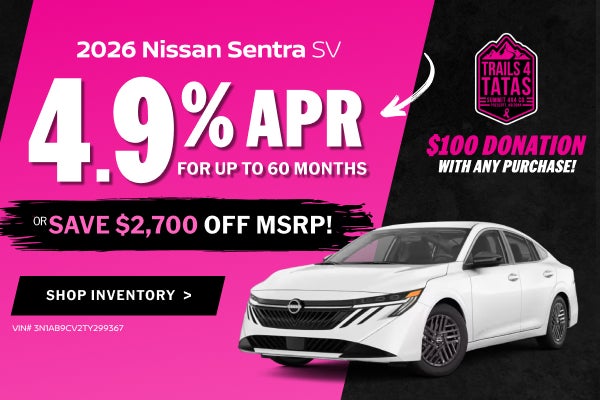 2026 Nissan Sentra SV
