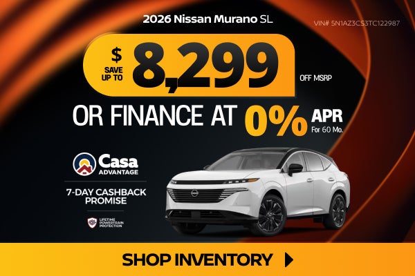 New 2026 Nissan Murano SL