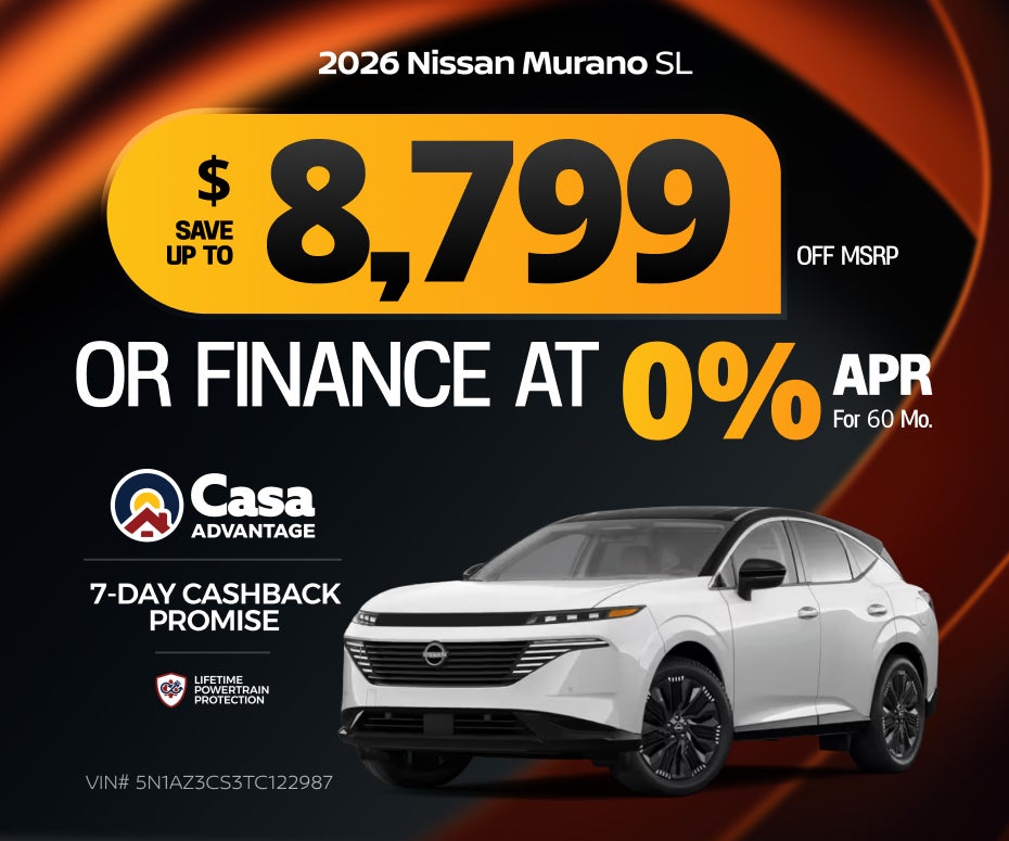 New 2026 Nissan Murano SL